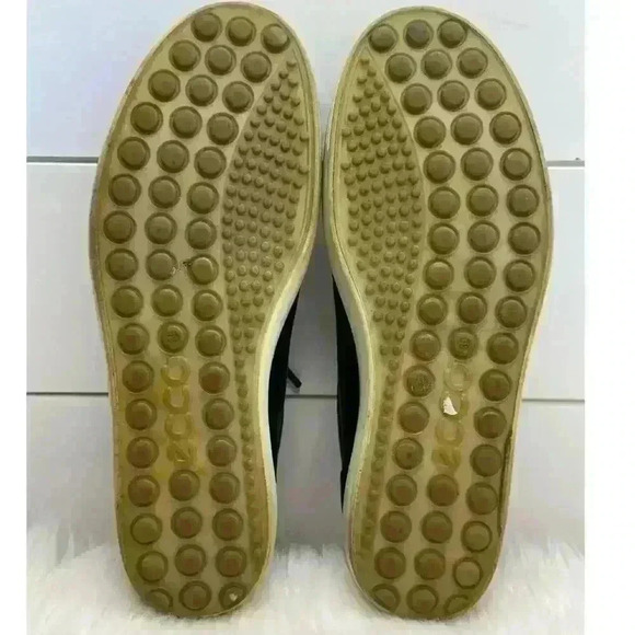 ECCO Men’s Comfort Lace up Soft Leather SNEAKERS US Size 8 - Picture 10 of 11